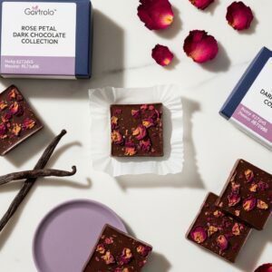 Rose Petal Dark Chocolate Collection